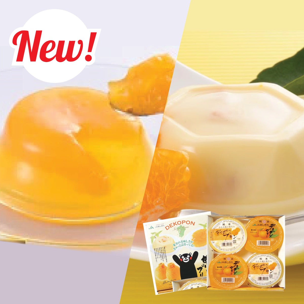Dekopon Citrus Jelly & Pudding Set