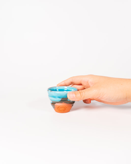 Sokuu Blue Ninshu Sake Cup Single