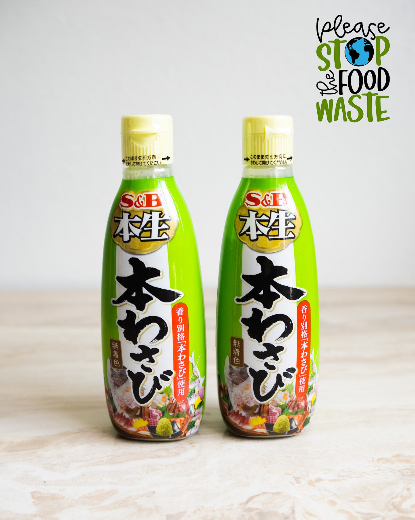 S&B Hon Wasabi 300g (10.6oz) Set of 2