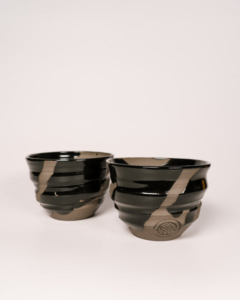 Sumi Black Ninshu Cup Pair