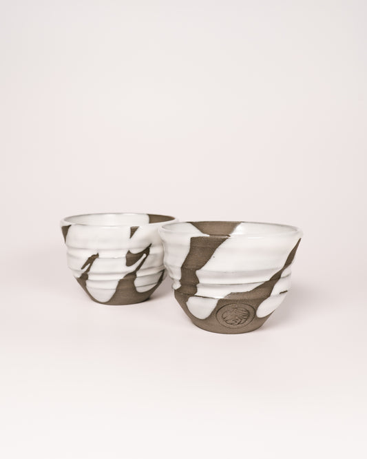 White Flow Ninshu Cup Pair