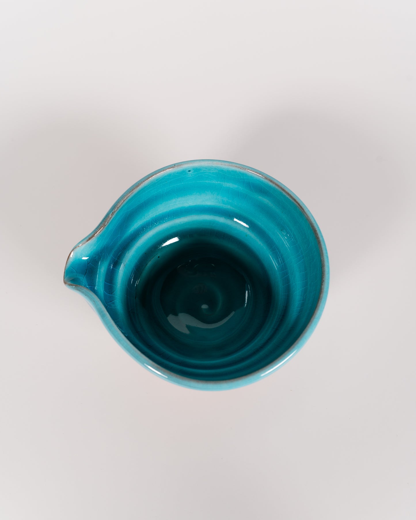 Sokuu Blue Ninshu Katakuchi Matcha Bowl, Sake Bottle