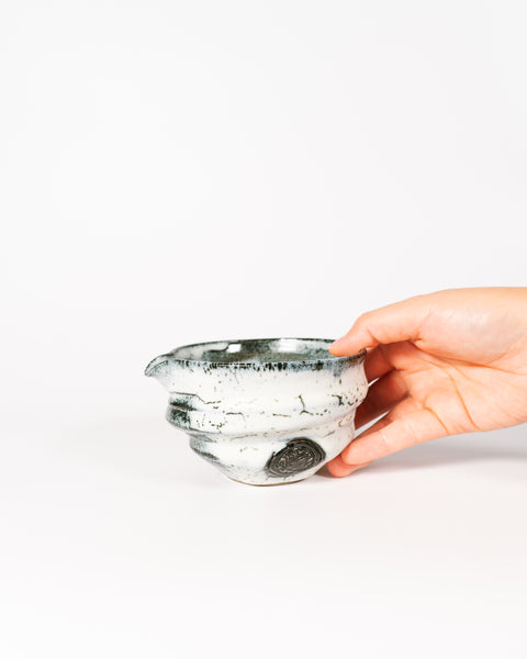 Creative Cloud Ninshu Katakuchi Matcha Bowl, Sake Bottle