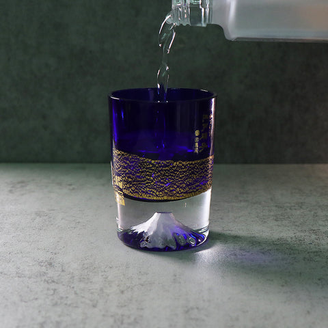 Mt. Fuji Gold Leaf Sake Glass 2.9 fl oz