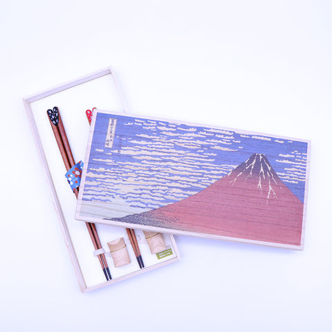 Hyozaemon Chopsticks Gift Box - Hokusai