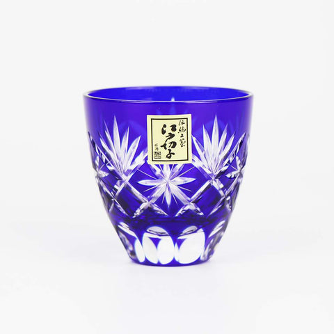 Edo Kiriko Sake Glass - Hoshi-mon 2.54 fl oz