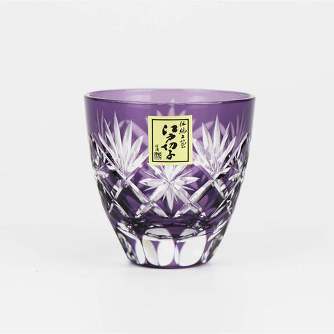 Edo Kiriko Sake Glass - Hoshi-mon 2.54 fl oz