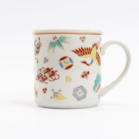 Kutani Ware Mug Cup