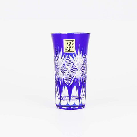 Edo Kiriko Double Shot Glass - Nanako-mon 4.1 fl oz