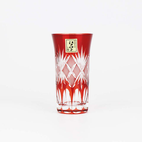 Edo Kiriko Double Shot Glass - Nanako-mon 4.1 fl oz