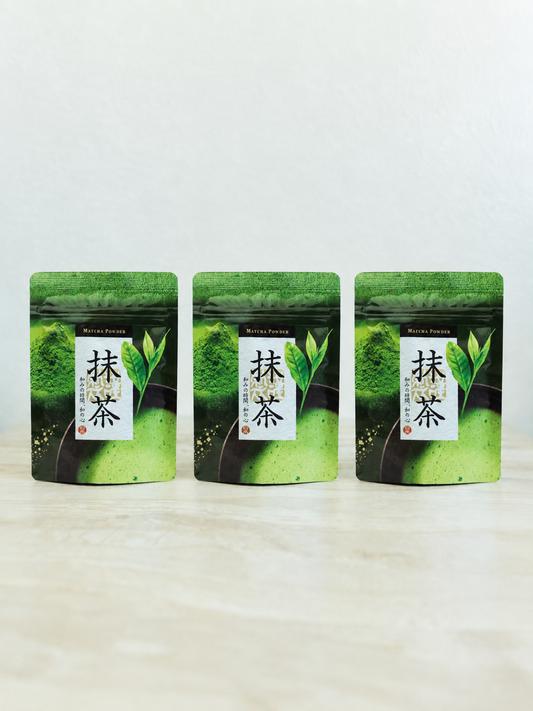 Matcha Powder (Shunkou no Hikari) 0.71oz (20g) Set of 3