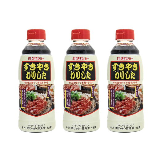 Daisho Japanese Sukiyaki Warishita Hotpot Sauce - 21.16 fl oz Set of 3